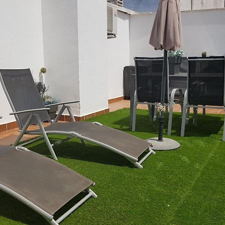 Malaga Centro Terraza Lägenhet Exteriör bild