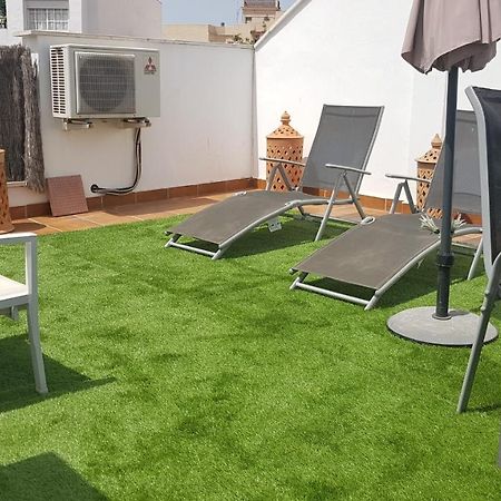 Malaga Centro Terraza Lägenhet Exteriör bild