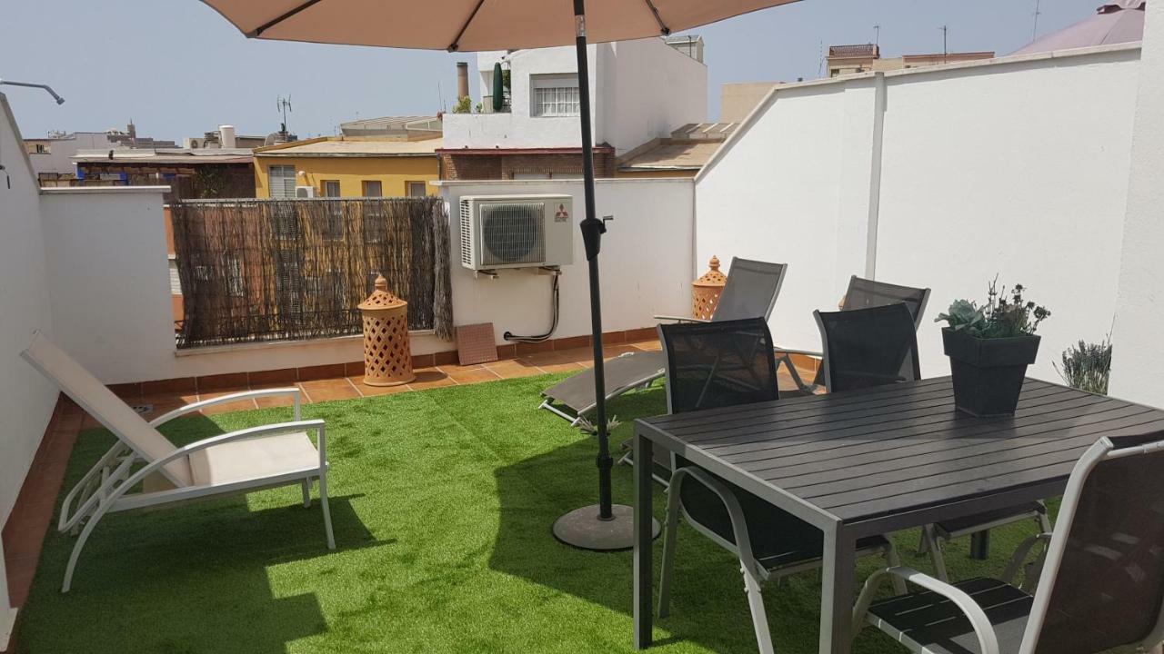 Malaga Centro Terraza Lägenhet Exteriör bild